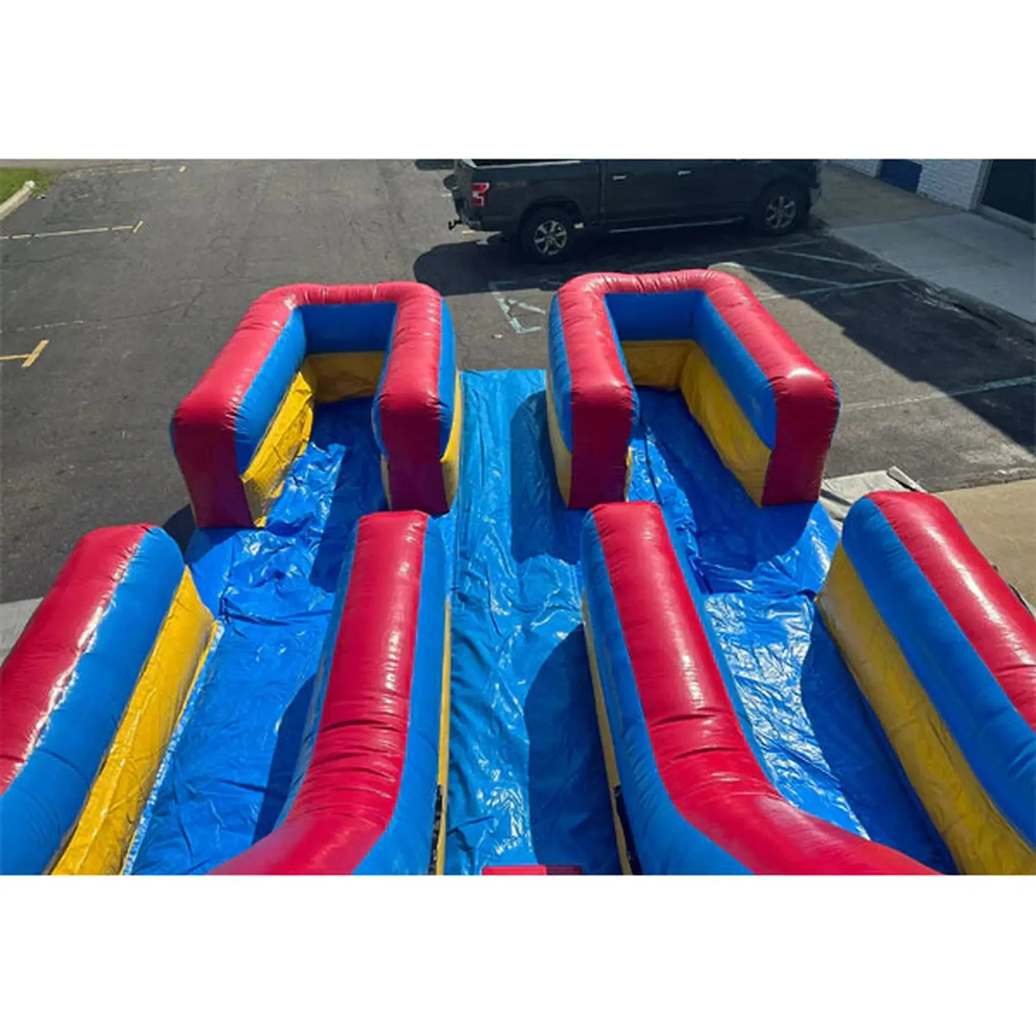21' Dual Lane Wet/Dry Slide