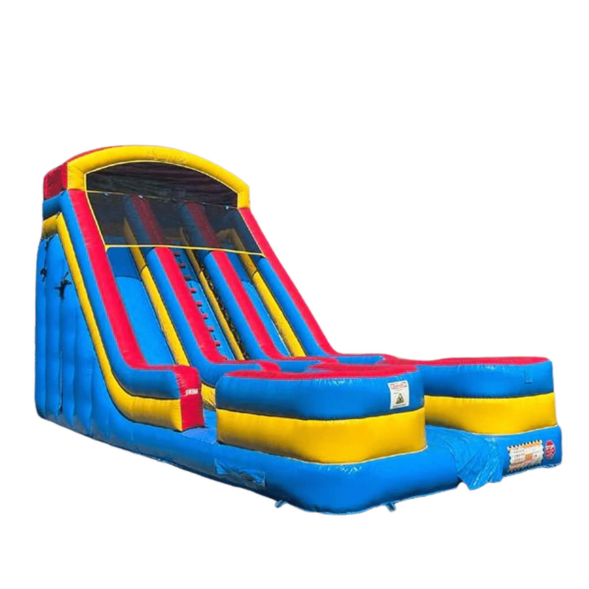 21' Dual Lane Wet/Dry Slide