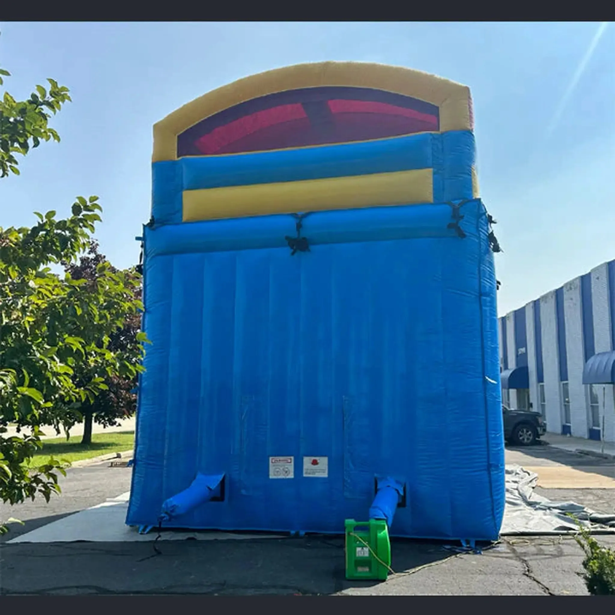 21' Dual Lane Wet/Dry Slide