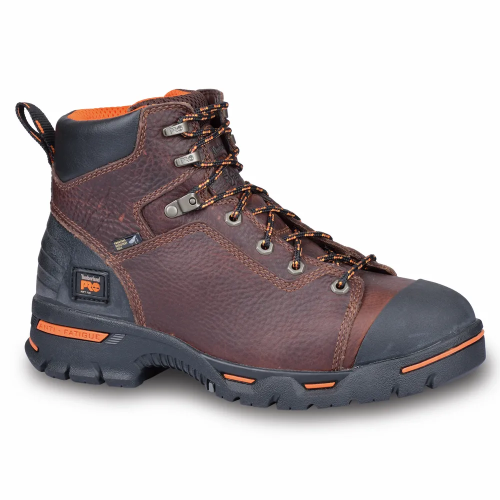 6IN. ENDURANCE SOFT TOE BOOT - 214-Brown | Timberland PRO TB089631
