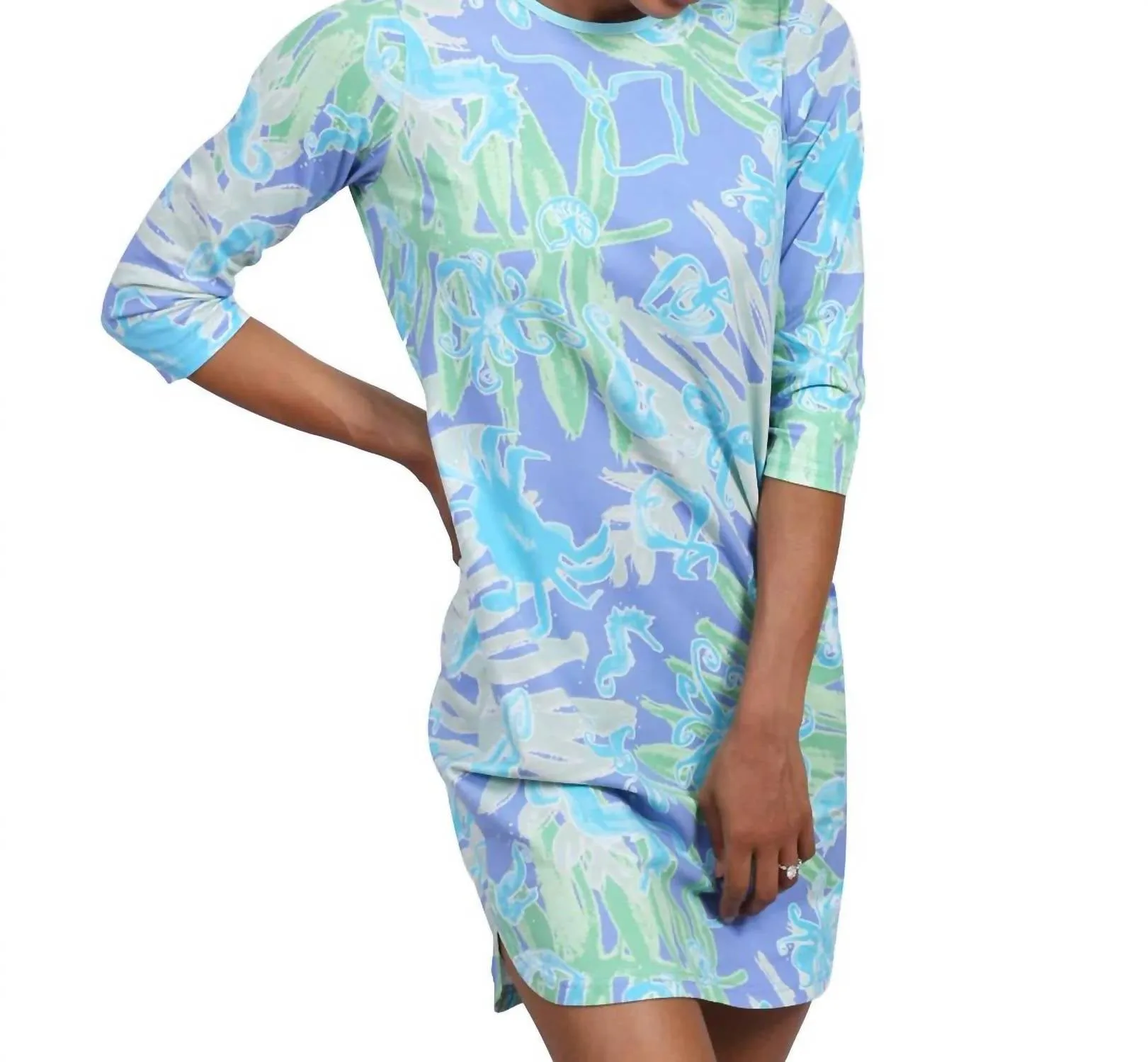 Ana Clare - Under the Sea Critters Sweet Tea Dress