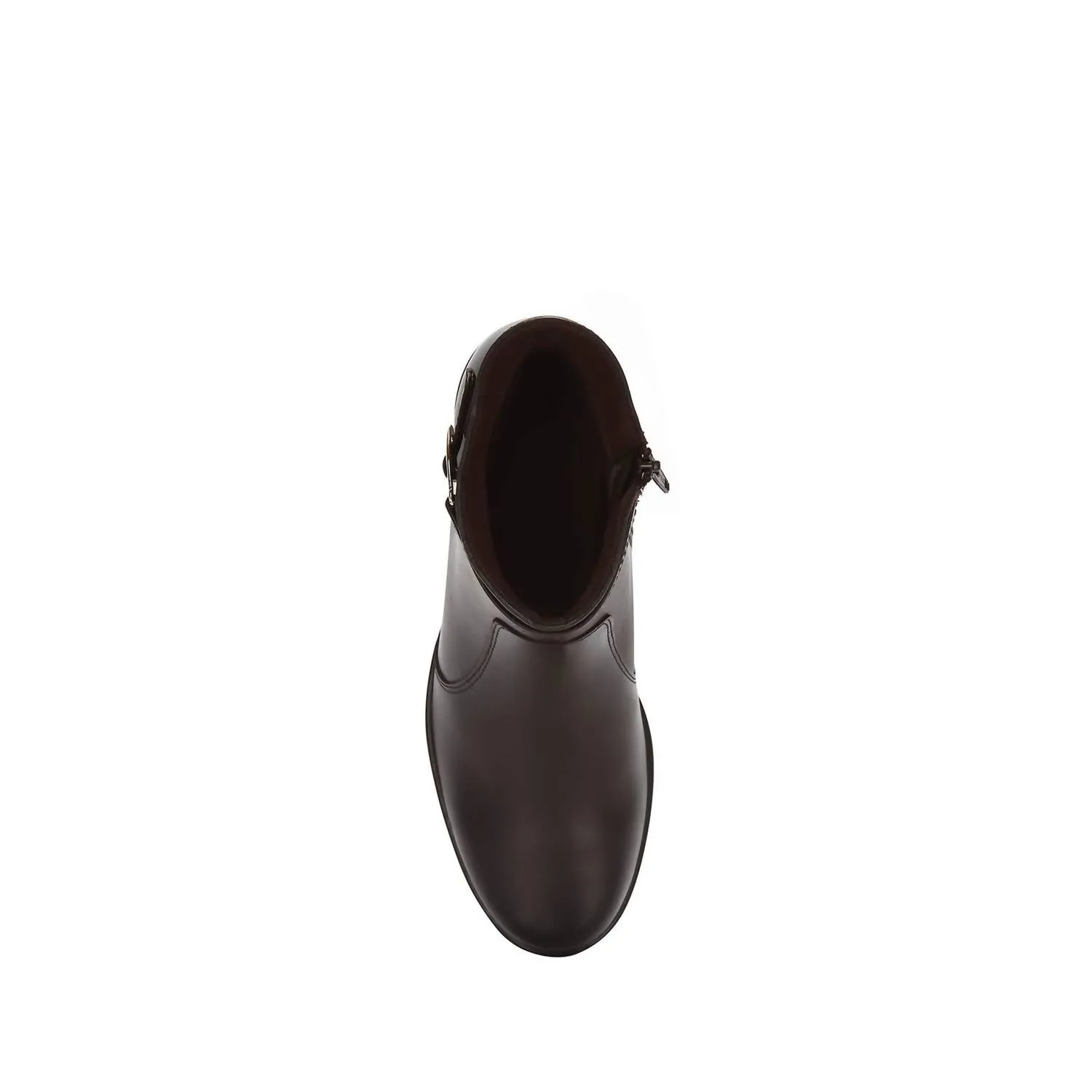 Andrea - Women's Wedge Leather Booties
