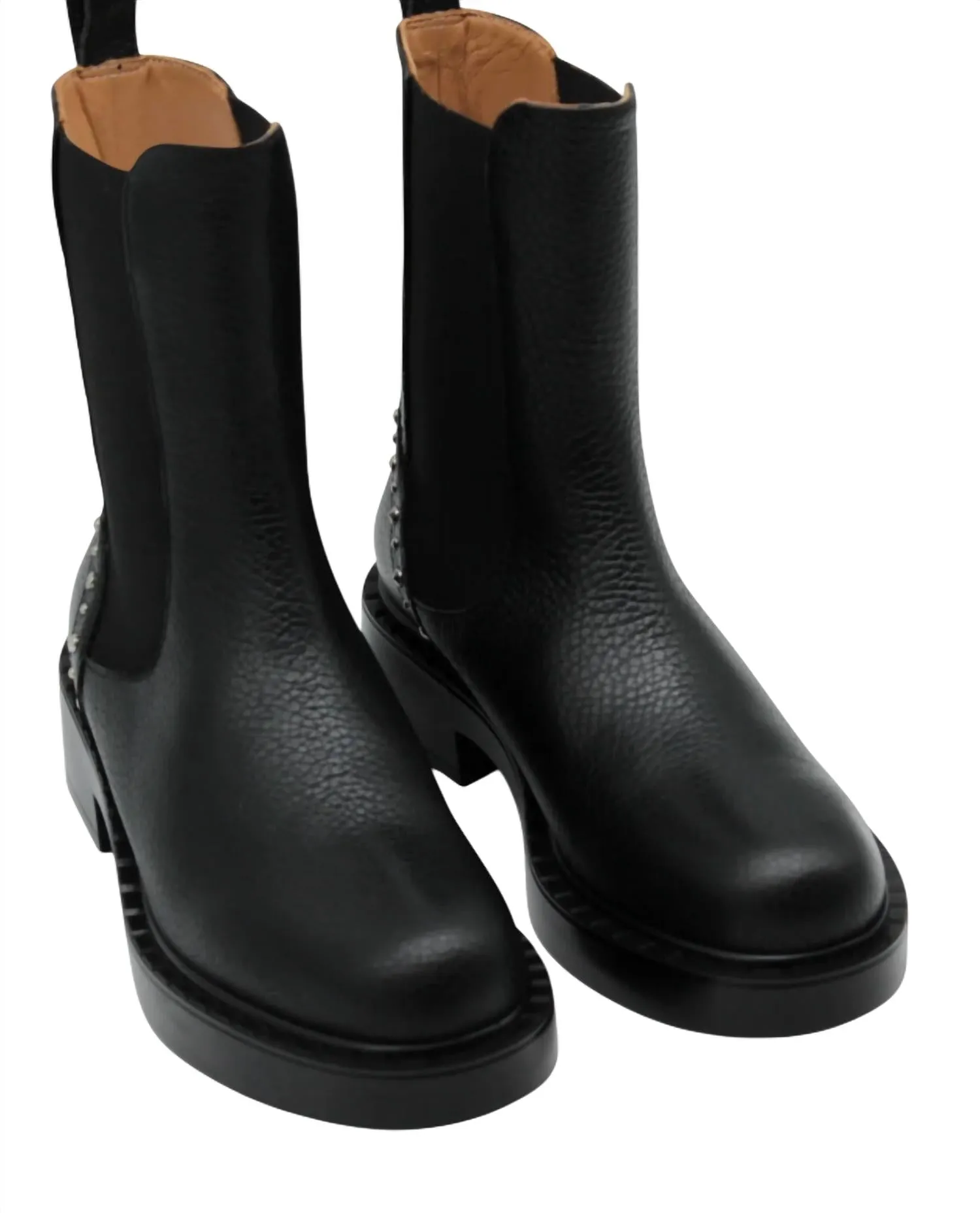 Angelo Bervicato - Women's Nina Chelsea Boot With Studs