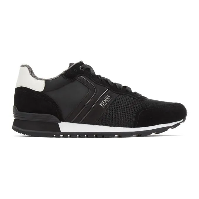 Boss Black and White Parkour Sneakers
