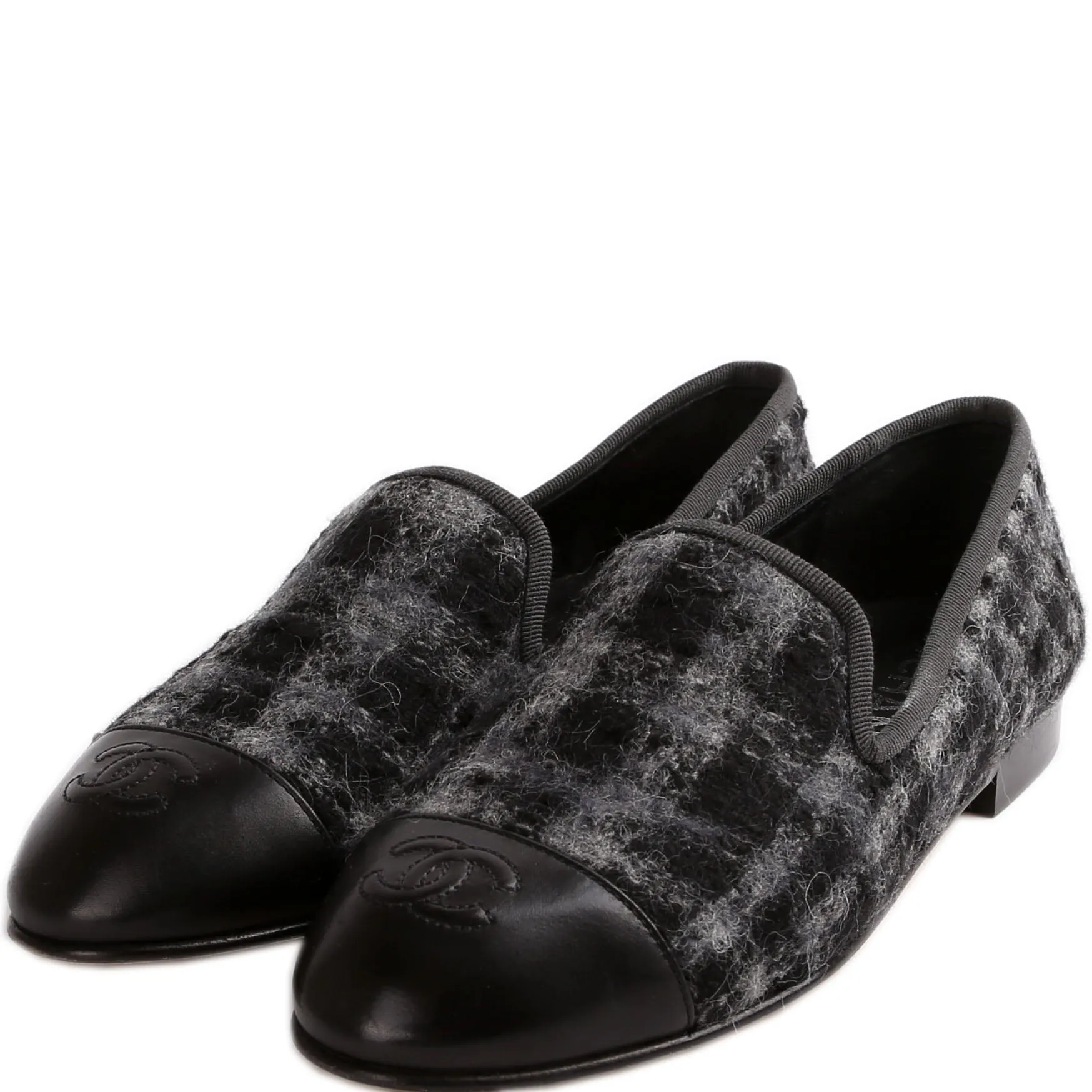 CC Tweed Loafers Size 36
