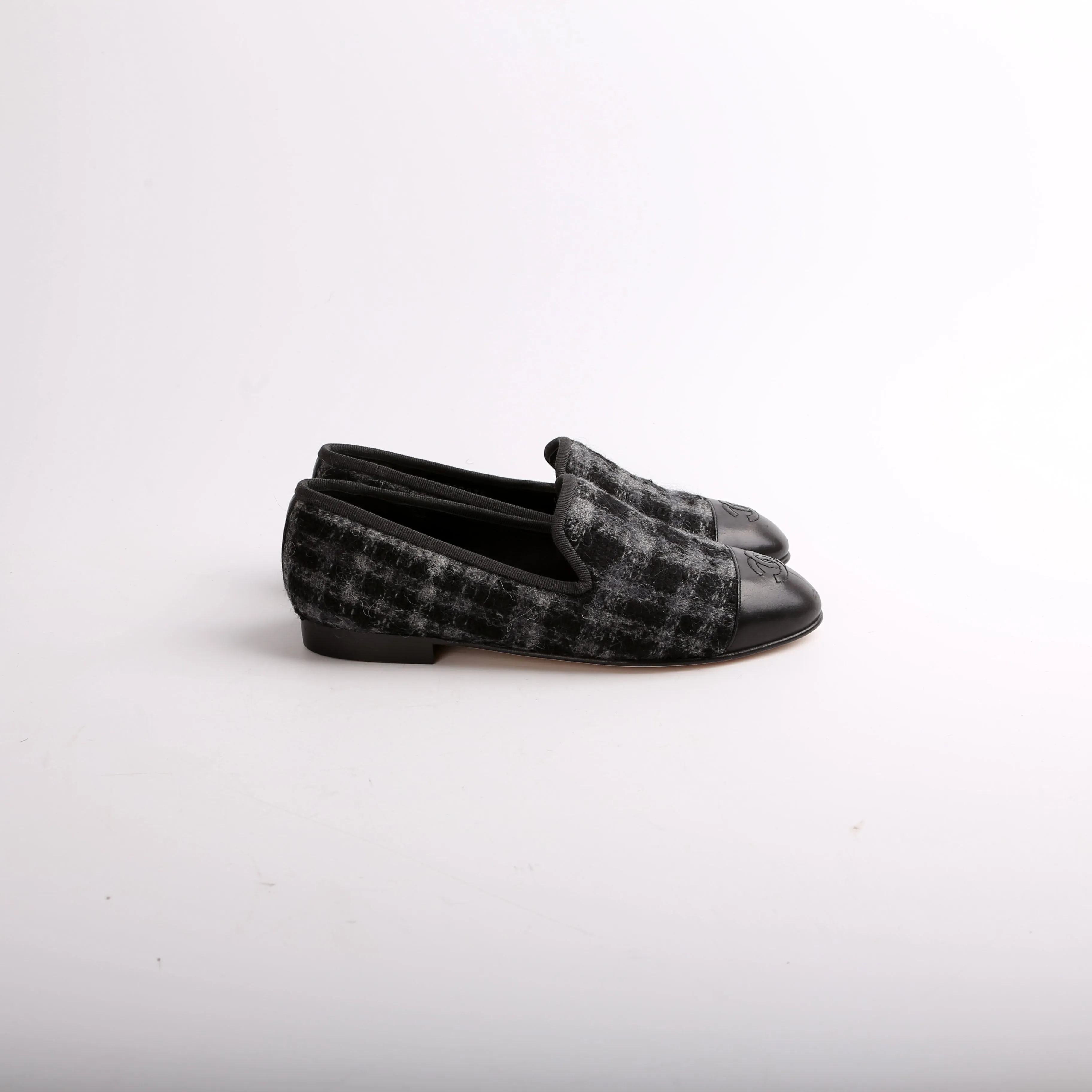 CC Tweed Loafers Size 36