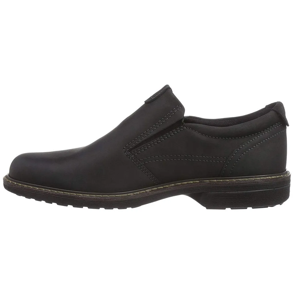 Ecco Turn GTX Nubuck Leather Waterproof Men's Slip-On Shoes