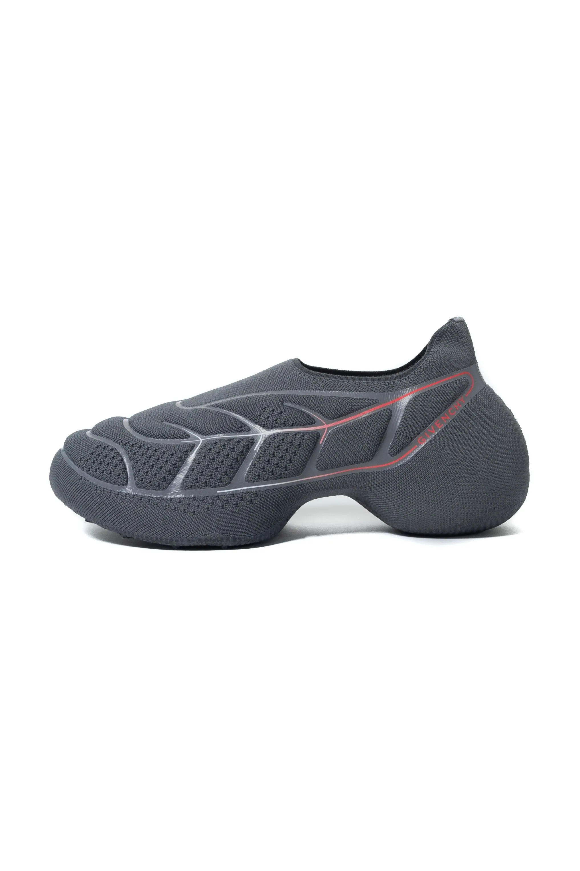 Givenchy TK-360  Sneakers In Mesh Grey-Red