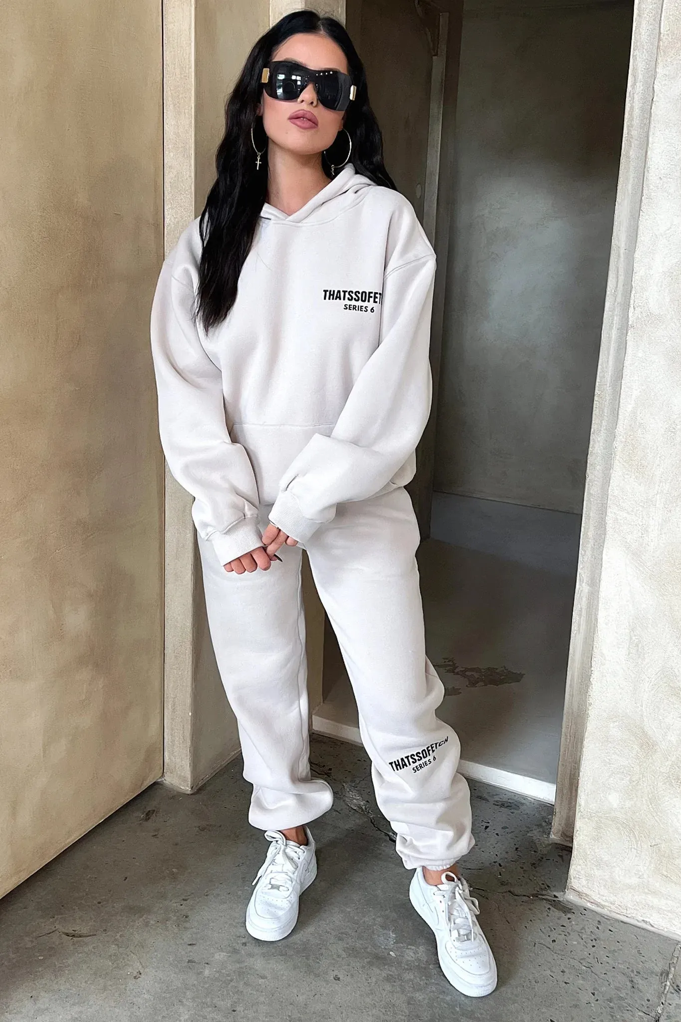 Series 6 Sweatpants - Bone