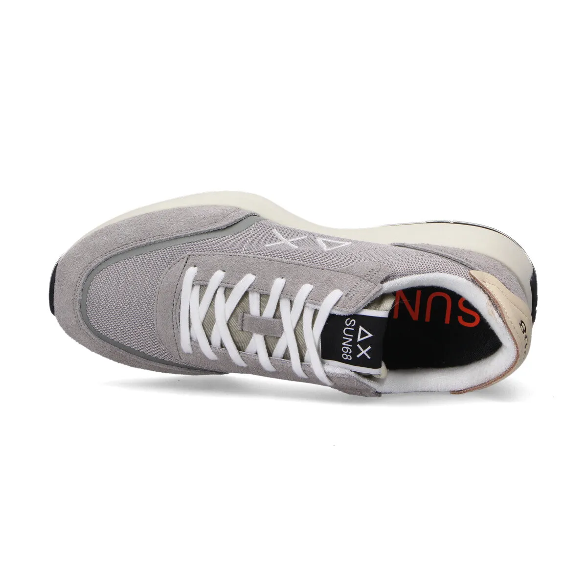Sun68 sneaker chan mesh grigia