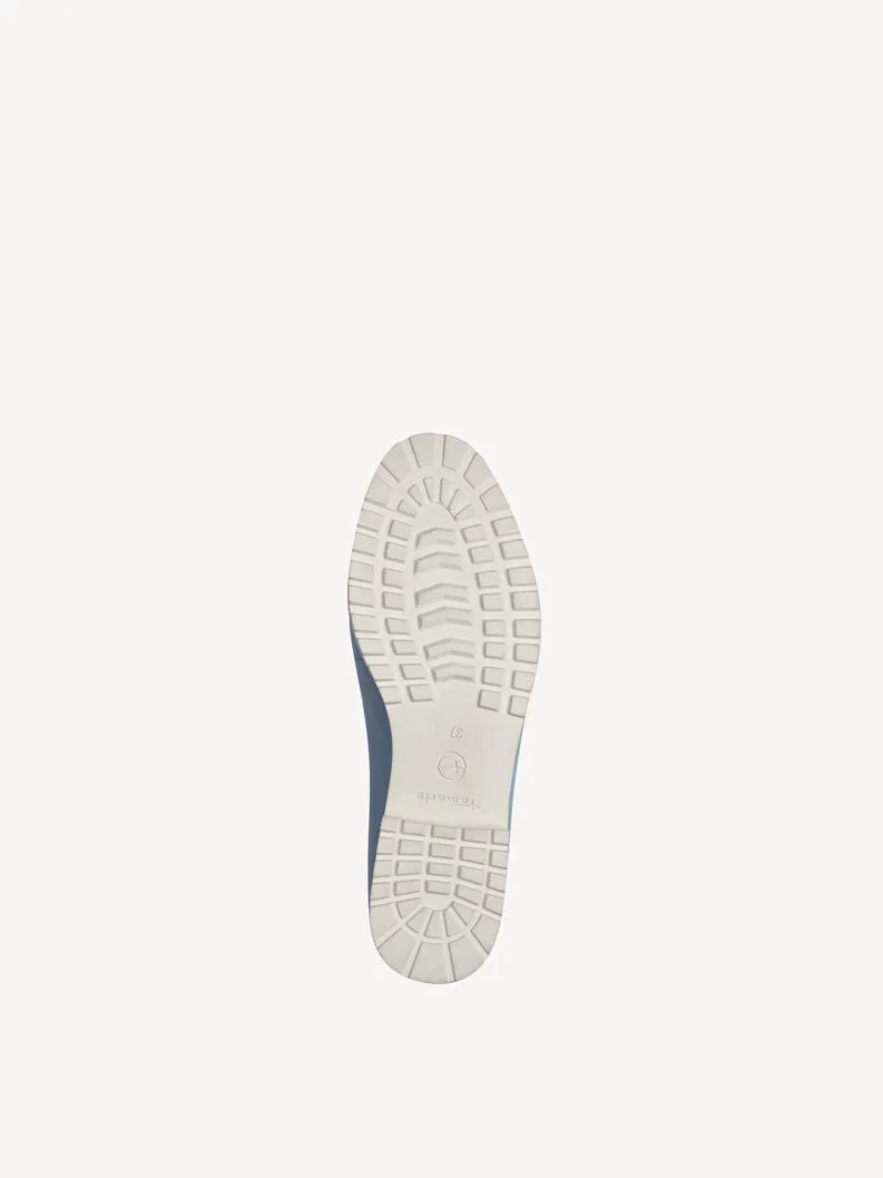 Tamaris - 1-24228-44 880 Leather Loafer - Light Blue
