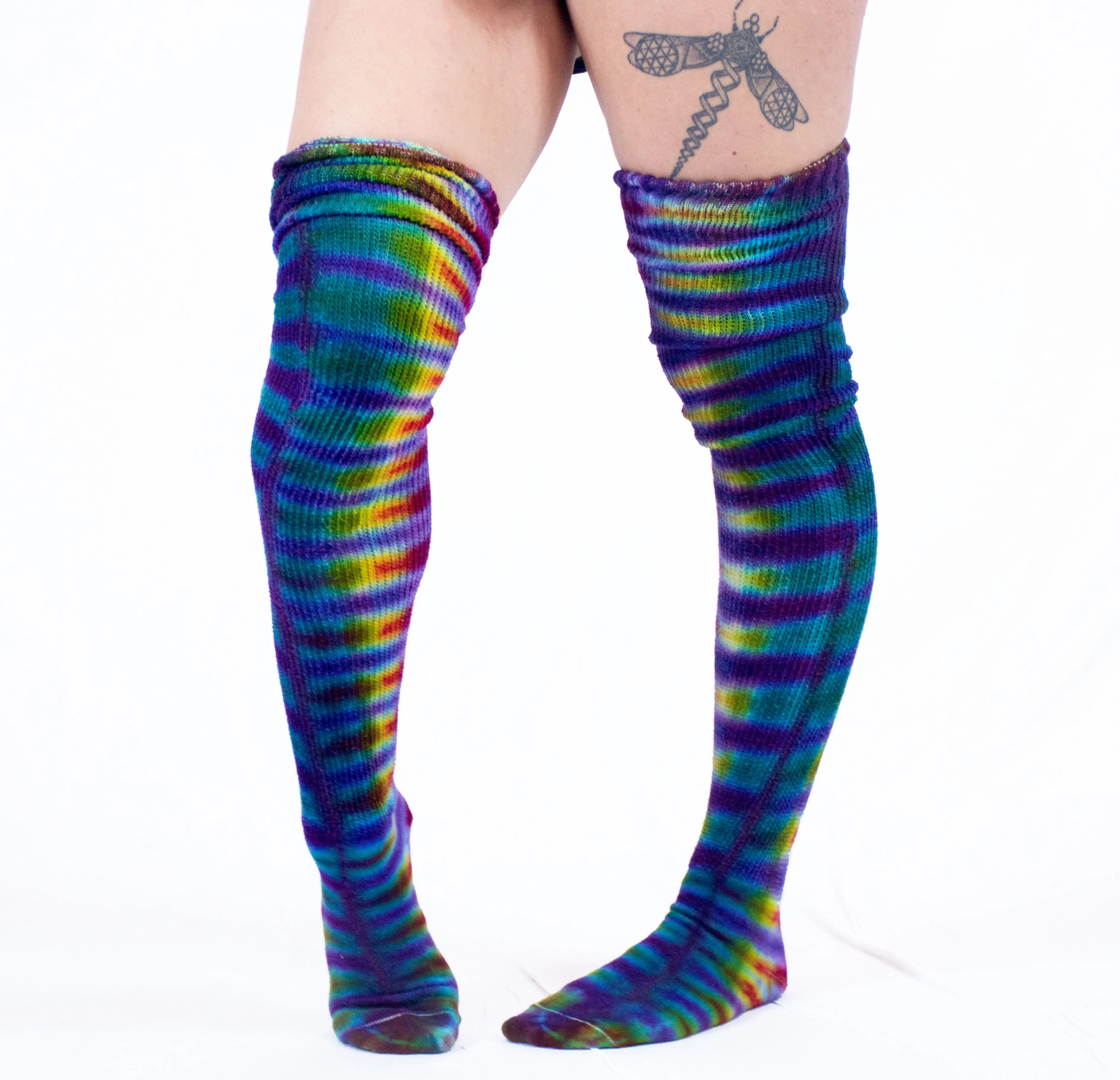 Tie Dye Thigh High | Mermaid