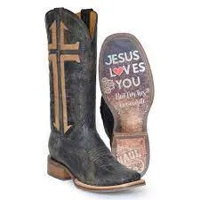 TIN HAUL WOMENS SALVATION WESTERN BOOTS