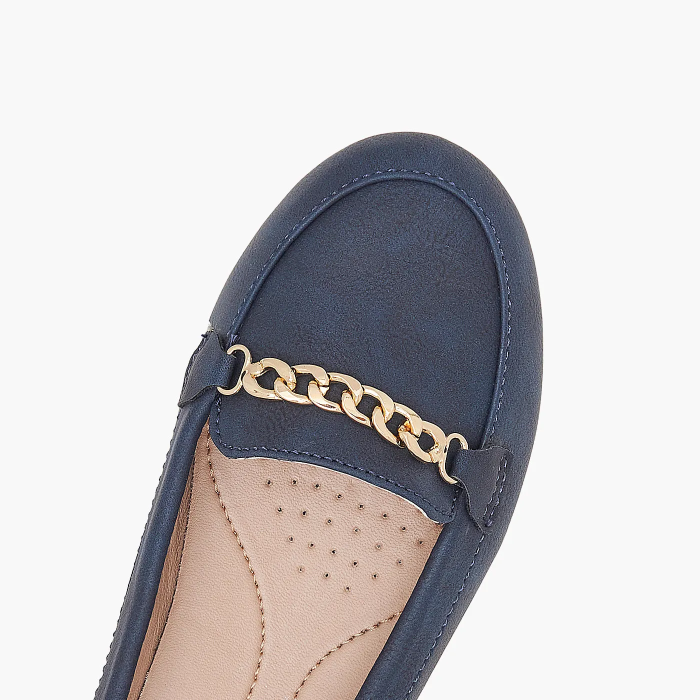 Women's Chained Loafers