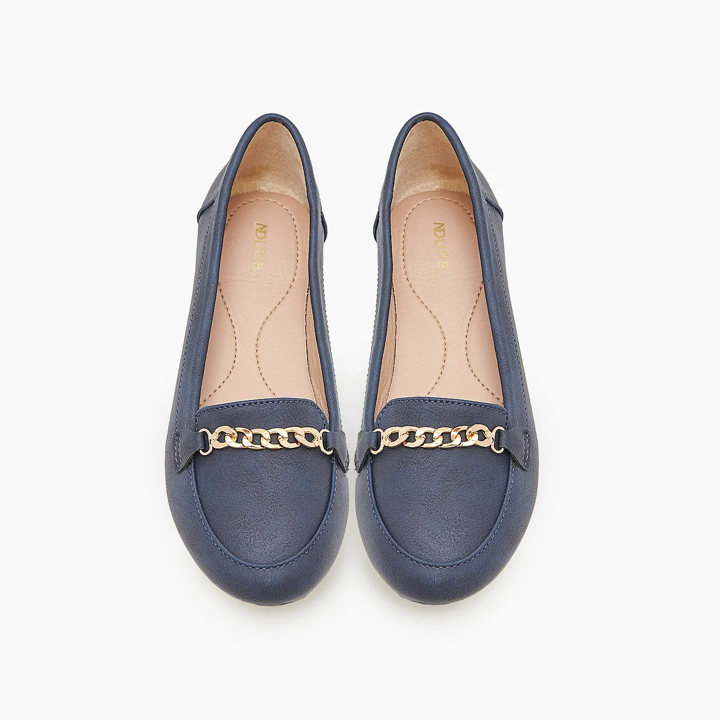 Women's Chained Loafers
